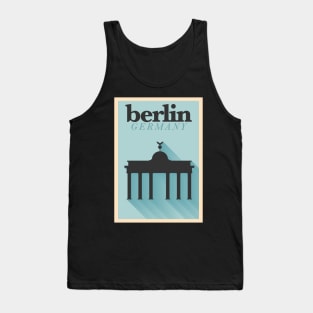 Berlin Poster Design Tank Top